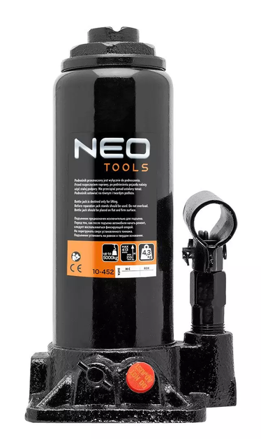 Домкрат NEO Tools 5 т 10-452 (5907558470482) - зображення 1