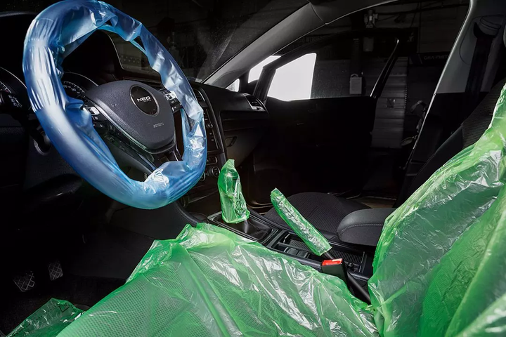 Захисний чохол на сидіння NEO Tools плівка ECO 5 в 1 10-485 200 шт. (5907558495270) - зображення 10