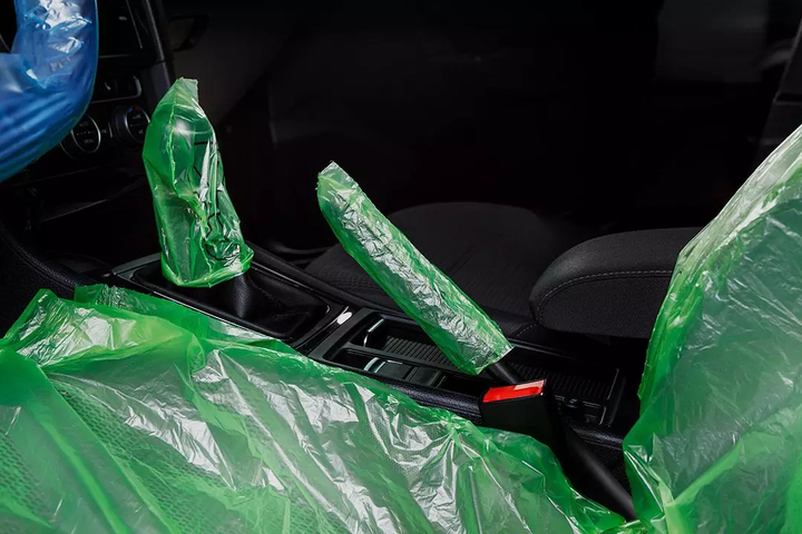 Захисний чохол на сидіння NEO Tools плівка ECO 5 в 1 10-485 200 шт. (5907558495270) - зображення 12