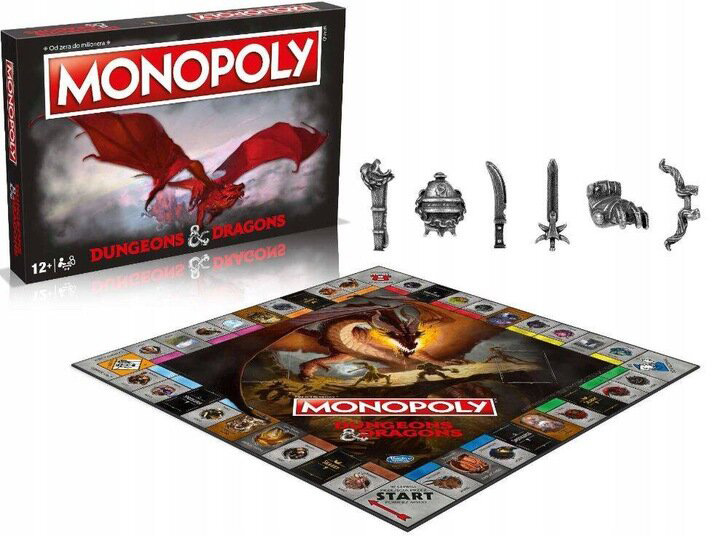 Gra planszowa Winning Moves Monopoly Dungeons and Dragons (5036905046534) - obraz 2