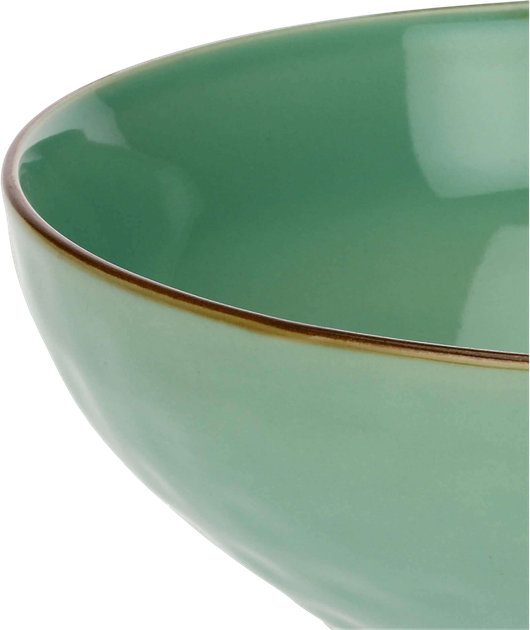Набор мисок для салата Rose&Tulipani Concerto Verde Acqua 26 см 2 шт (8021918038819) - изображение 3