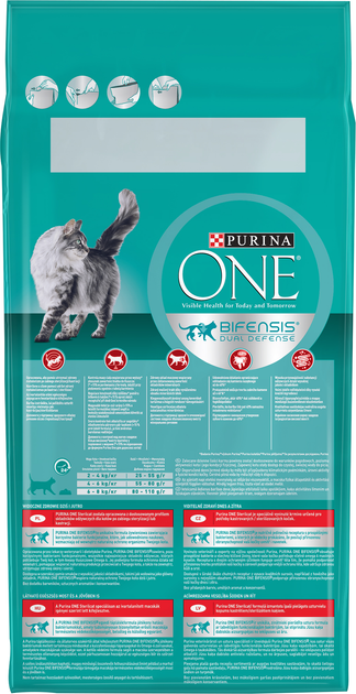 Sucha karma dla kotów Purina One Sterilcat z wołowiną i pszenicą 1.5 kg (7613035125346) - obraz 3