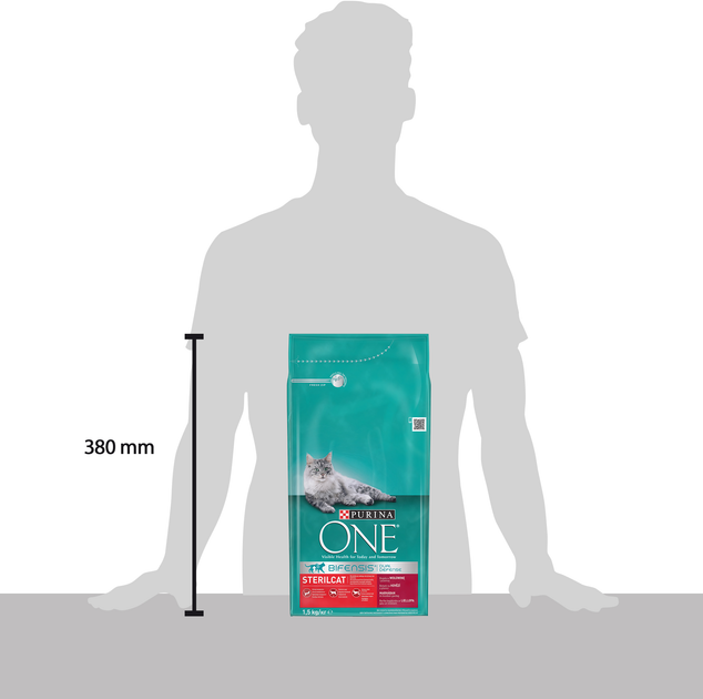 Sucha karma dla kotów Purina One Sterilcat z wołowiną i pszenicą 1.5 kg (7613035125346) - obraz 4