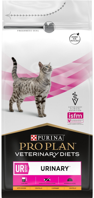 Sucha karma dla kotów Purina Pro Plan Veterinary Diets Urinary 1.5 kg (7613287587701/7613035160552) - obraz 1