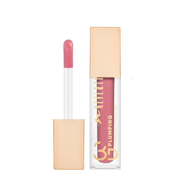 Блеск для губ Neverti 3D Plumping Intense Lipgloss жидкий увлажняющий 004 Kissable Lips/Бежево-розовый (NP800) - Фото 2 Блеск для губ Neverti 3D Plumping Intense Lipgloss жидкий увлажняющий 004 Kissable Lips/Бежево-розовый (NP800) - изображение 2