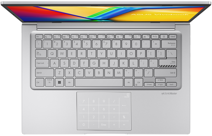 Ноутбук 14" Asus Vivobook 14 (S1404ZA-AM330W) Intel Core i7-1255U RAM 16GB SSD 512GB Win11 (UKR) (102196878) - Уценка - изображение 3