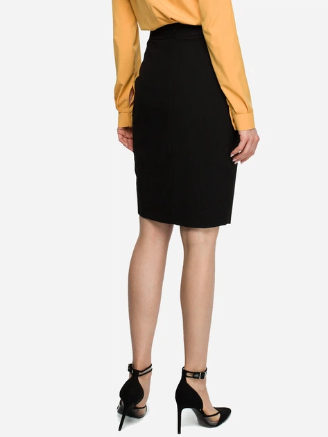 Spódnica ołówkowa damska Stylove S127 S Czarna (5903068422935) - obraz 2