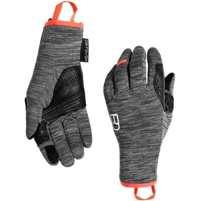 Рукавиці Ortovox Fleece Light Glove Wms black steel blend - XS (025.001.1155) - Фото 2 Рукавиці Ortovox Fleece Light Glove Wms black steel blend - XS (025.001.1155) - зображення 2