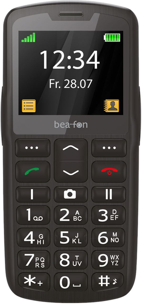 Telefon komórkowy Beafon SL260 Black-Silver (SL260_EU001BS) - obraz 1