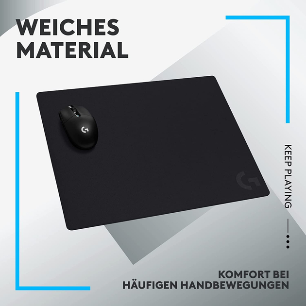 Килимок для мишки Logitech G740 Gaming Mouse Pad Black (943-000806) - зображення 2