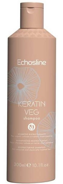 Шампунь для волосся Echosline Keratin Veg регенеруючий 300 мл (8008277246314) - зображення 1