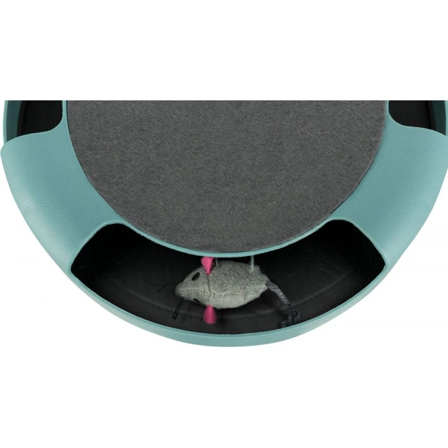 Іграшка Trixie Catch The Mouse для котів Трек ігровий з плюшевою мишкою пластик 25х6 см - Фото 5 Іграшка Trixie Catch The Mouse для котів Трек ігровий з плюшевою мишкою пластик 25х6 см - зображення 5