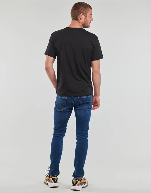 Футболка чоловіча Tommy Jeans DM16825-BDS L Чорна (8720644502853) - зображення 4