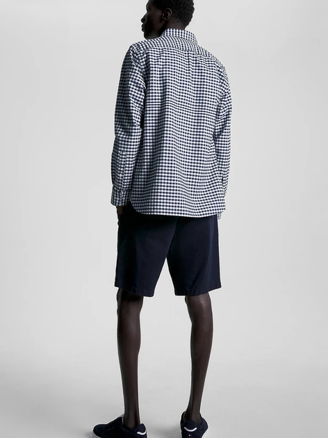 Koszula męska w kratę Tommy Hilfiger Regular Fit MW0MW31783 M Granatowa (8720644106556) - obraz 4