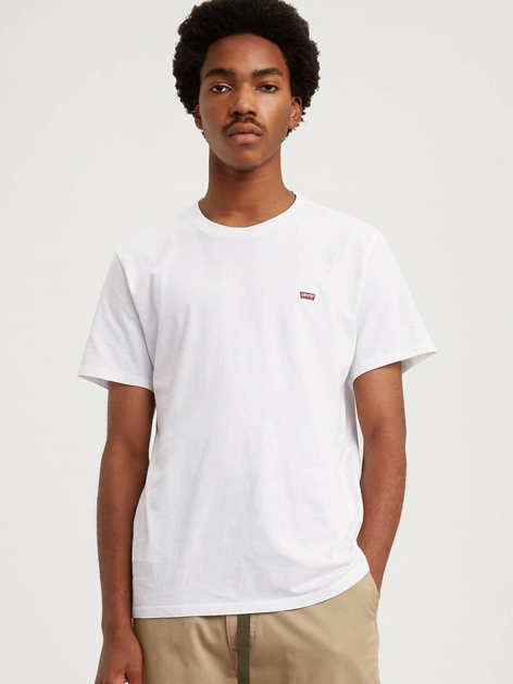 Футболка чоловіча Levi's Ss Original Hm Tee 56605-0000 S White + Jer (5400599136305) - зображення 1