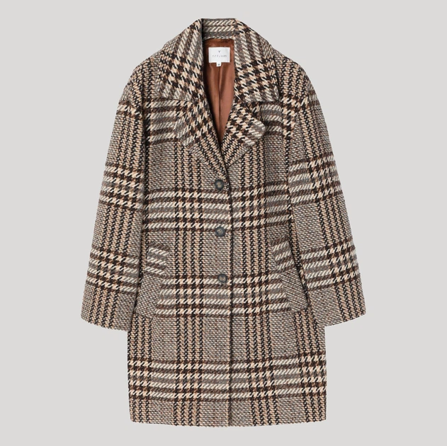 Пальто осіннє жіноче Tatuum Sewro 1 T2419.007 42 Коричневе (5900142362569) - зображення 7