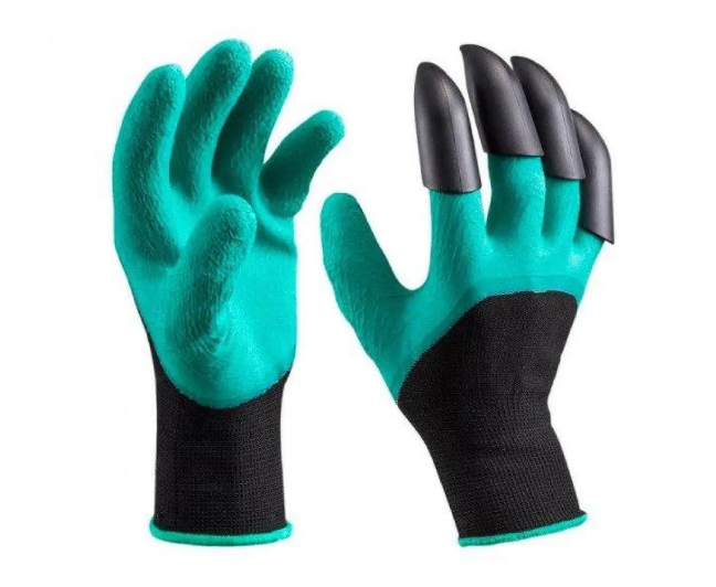 Садові рукавиці з кігтями Garden Gloves - зображення 2