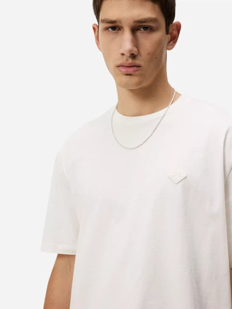 Koszulka męska bawełniana J. Lindeberg jlfmjt10355-a003 L Biała (7310421038470) - obraz 3