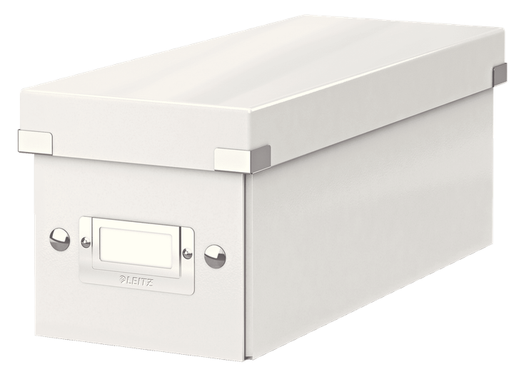 Pudełko do przechowywania Leitz Click & Store CD Storage Box 35.2 x 13.5 x 14.3 cm White (LTZ60410001) - obraz 1