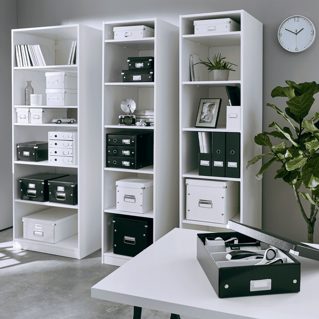 Коробка для зберігання Leitz Click & Store CD Storage Box 35.2 x 13.5 x 14.3 см White (LTZ60410001) - зображення 3