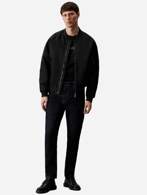 Koszulka męska bawełniana Calvin Klein K10K113105-BEH 2XL Czarna (8720109906769) - obraz 5