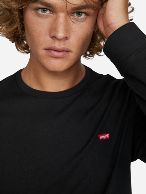 Лонгслів чоловічий Levi's Ls Original Hm 72848-0009 S Чорний (5400816653271) - зображення 5