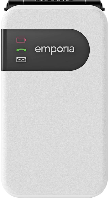 Мобільний телефон Emporia Simplicity Glam 4G Black/White (9005613162801) - зображення 1