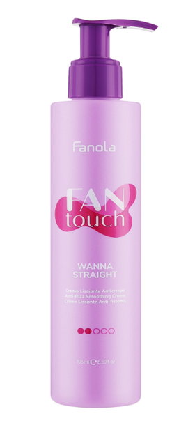 Крем Fanola FANTOUCH Wanna Straight розгладжуючий проти завивання 195 мл - Фото 1 Крем Fanola FANTOUCH Wanna Straight розгладжуючий проти завивання 195 мл - изображение 1