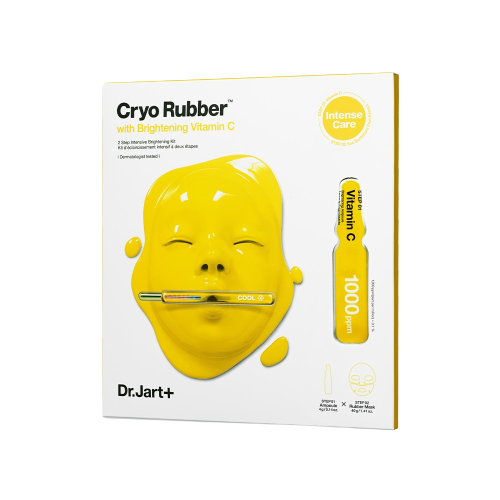 Осветляющая альгинатная маска для лица Dr.Jart Cryo Rubber with Brightening Vitamin C 4г+40г - Фото 1 Осветляющая альгинатная маска для лица Dr.Jart Cryo Rubber with Brightening Vitamin C 4г+40г - изображение 1