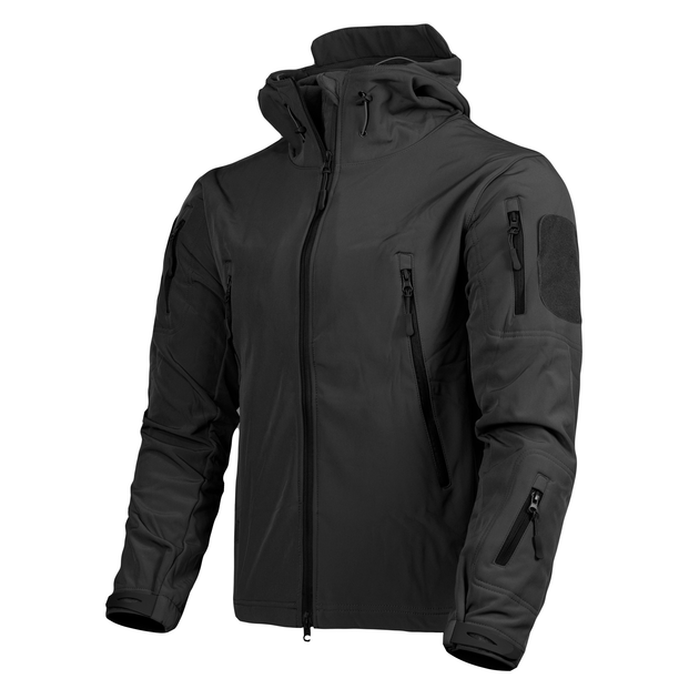 Куртка Shark Skin SoftShell Black L - изображение 1