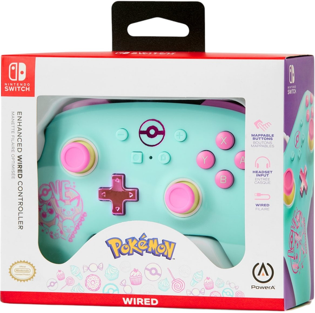 Контролер PowerA Nintendo Switch Pokemon: Sweet Friends (0617885051111) - зображення 7