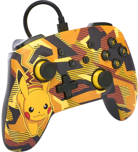 Контролер PowerA Nintendo Switch Camo Storm Pikachu (0617885039812) - зображення 2