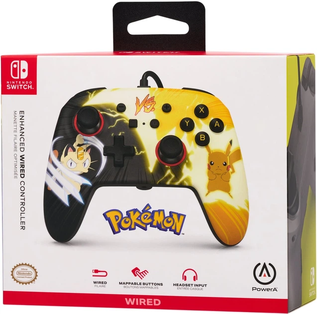 Kontroler PowerA Nintendo Switch Pikachu vs Meowth (0617885006012) - obraz 6