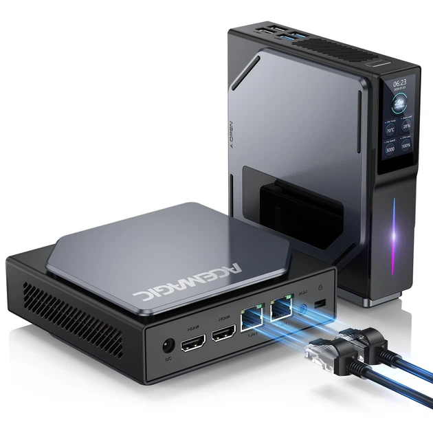 Міні ПК ACEMAGIC S1 / Intel N97 / RAM 16GB / SSD 512GB / Intel UHD