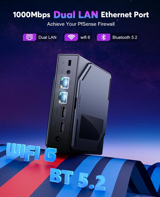 Мини ПК ACEMAGIC S1 / Intel N97 / RAM 16GB / SSD 512GB / Intel UHD