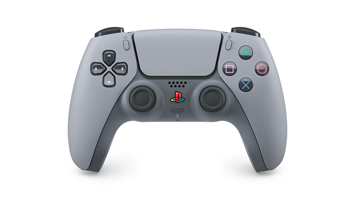 Геймпад Бездротовий Sony PlayStation 5 DualSense 30th Anniversary Limited Edition Grey - Фото 3 Геймпад Бездротовий Sony PlayStation 5 DualSense 30th Anniversary Limited Edition Grey - зображення 3