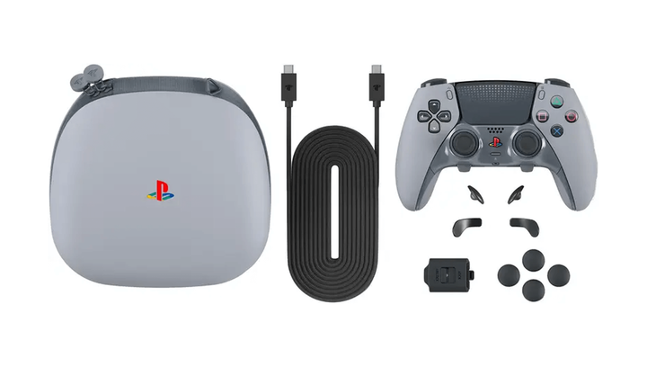 Геймпад Беспроводной Sony PlayStation 5 DualSense Edge 30th Anniversary Limited Edition Grey - изображение 5