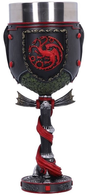 Puchar kolekcjonerski Nemesis Now Game of Thrones House of Dragon Daemon Targaryen 19.5 cm (0801269153205) - obraz 1