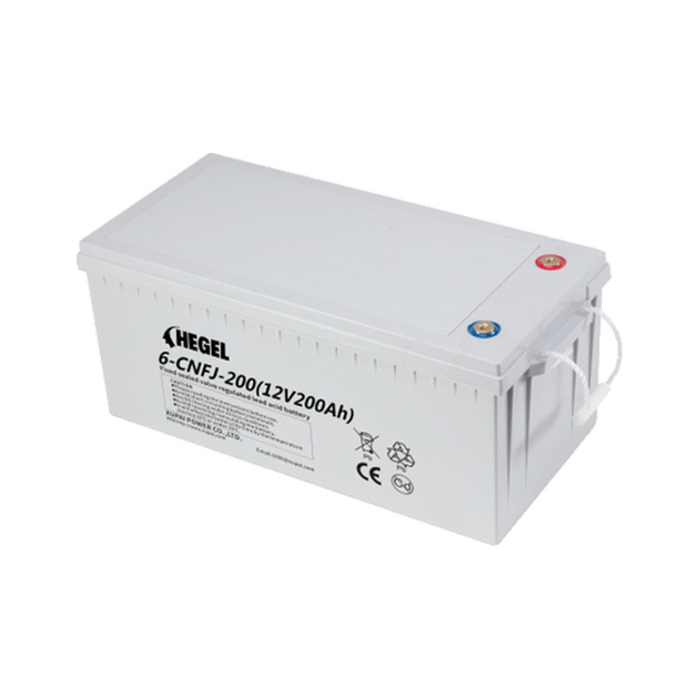 Батарея до ДБЖ Hegel 12V-200Ah, GEL (6-CNFJ-200) - изображение 1