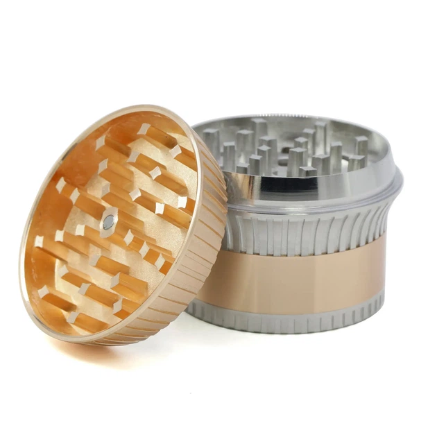 Гриндер для измельчения табака HL-202 Gold (17033) - Фото 2 Гриндер для измельчения табака HL-202 Gold (17033) - изображение 2