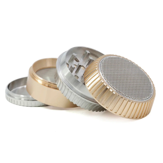 Гриндер для измельчения табака HL-202 Gold (17033) - Фото 3 Гриндер для измельчения табака HL-202 Gold (17033) - изображение 3