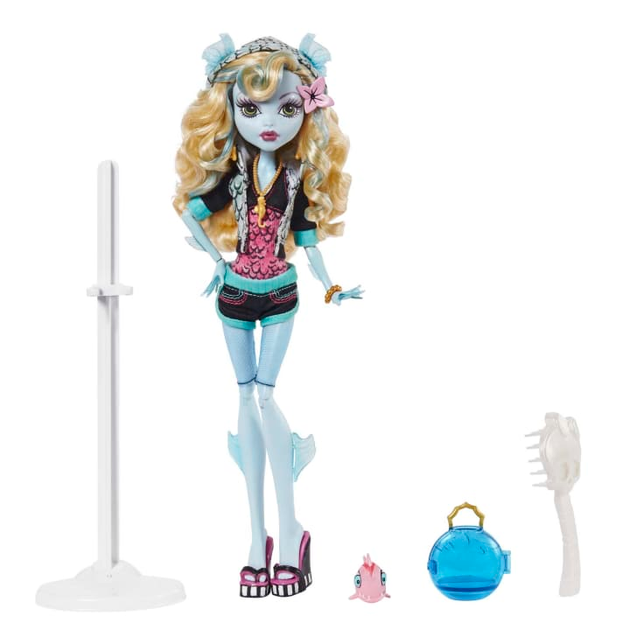 Лялька Монстер Хай Лагуна Блю базова репродукція Monster High Lagoona Blue Booriginal Creeproduction G1 Mattel (HGC32) - зображення 2
