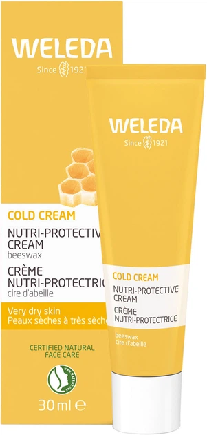Питательный крем для лица Weleda Cold Cream Защитный 30 мл (3596209530280) - Фото 1 Питательный крем для лица Weleda Cold Cream Защитный 30 мл (3596209530280) - изображение 1