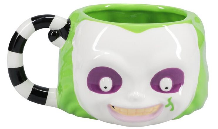 Kubek kolekcjonerski Paladone Beetlejuice Shaped Mug (5056577737509) - obraz 1