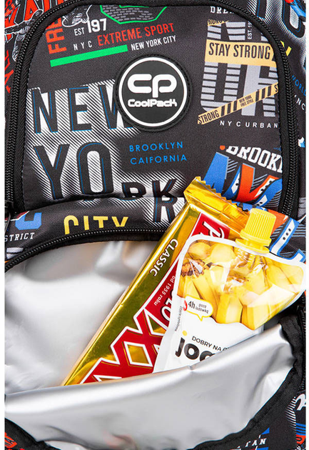 Plecak młodzieżowy CoolPack Spiner Termic Big City (5903686324833) - obraz 6