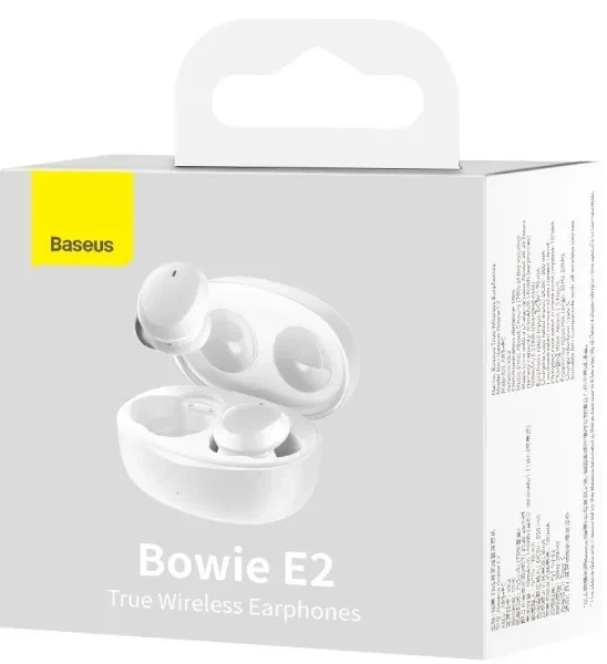 Беспроводные наушники Baseus Bowie E2 TWS white (NGTW090002) - изображение 6