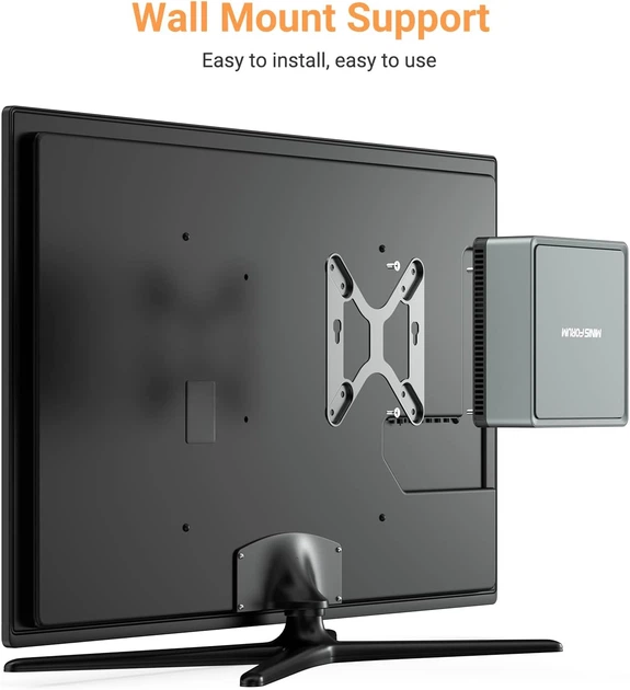 Мини ПК MINIS FORUM UM350 / AMD Ryzen 5 3550H / RAM 16GB / SSD
