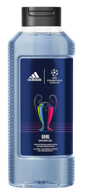 Perfumowany żel pod prysznic dla mężczyzn Adidas Uefa Champions League Goal Edition 400 ml (3616305266293) - obraz 1