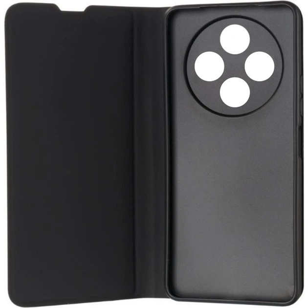 Чохол Fiji Shell для Xiaomi Redmi 14C книжка з магнітом та захистом камери Black - зображення 2