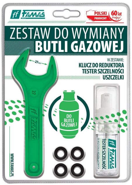 Zestaw do wymiany butli gazowej Famas FTS-Z (FAM/FTS-Z) - obraz 1